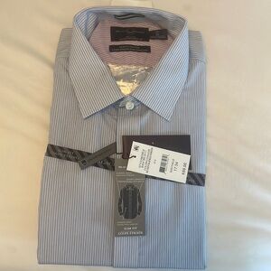 Black Brown dress shirt 17 34